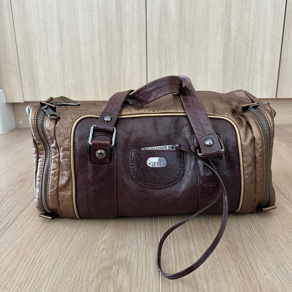 See by Chloe Metallic Leather weekender bag - Good used condition